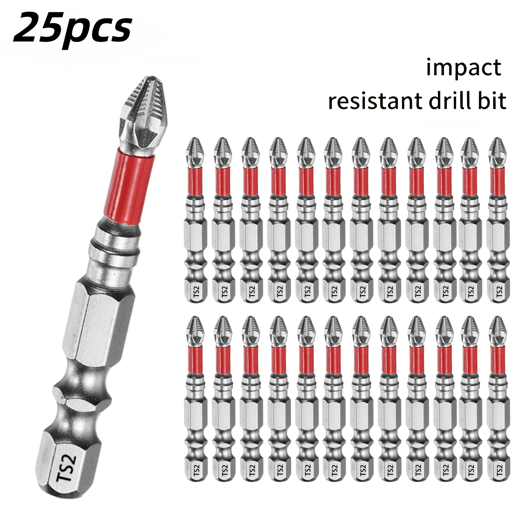 Hand Tools - 25Pcs 50mm Professional Long Shank Screwdriver