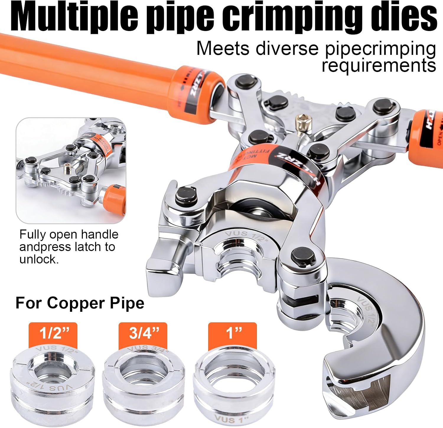 Copper Pipe Crimping Tool Kit, - đánh giá và giá Plumbing