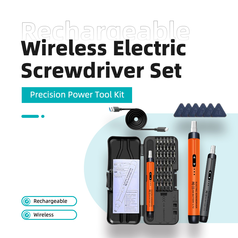 Electric Screwdriver Set CRV P - đánh giá và giá Electric Screwdriver Rechargeable Usb
