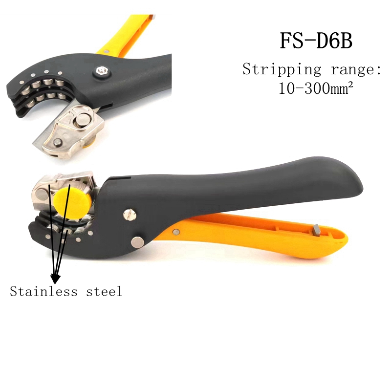 FS-D6B FS-D6S 10-300mm ² Cáp D - đánh giá và giá Automatic Wire Stripper Cutter