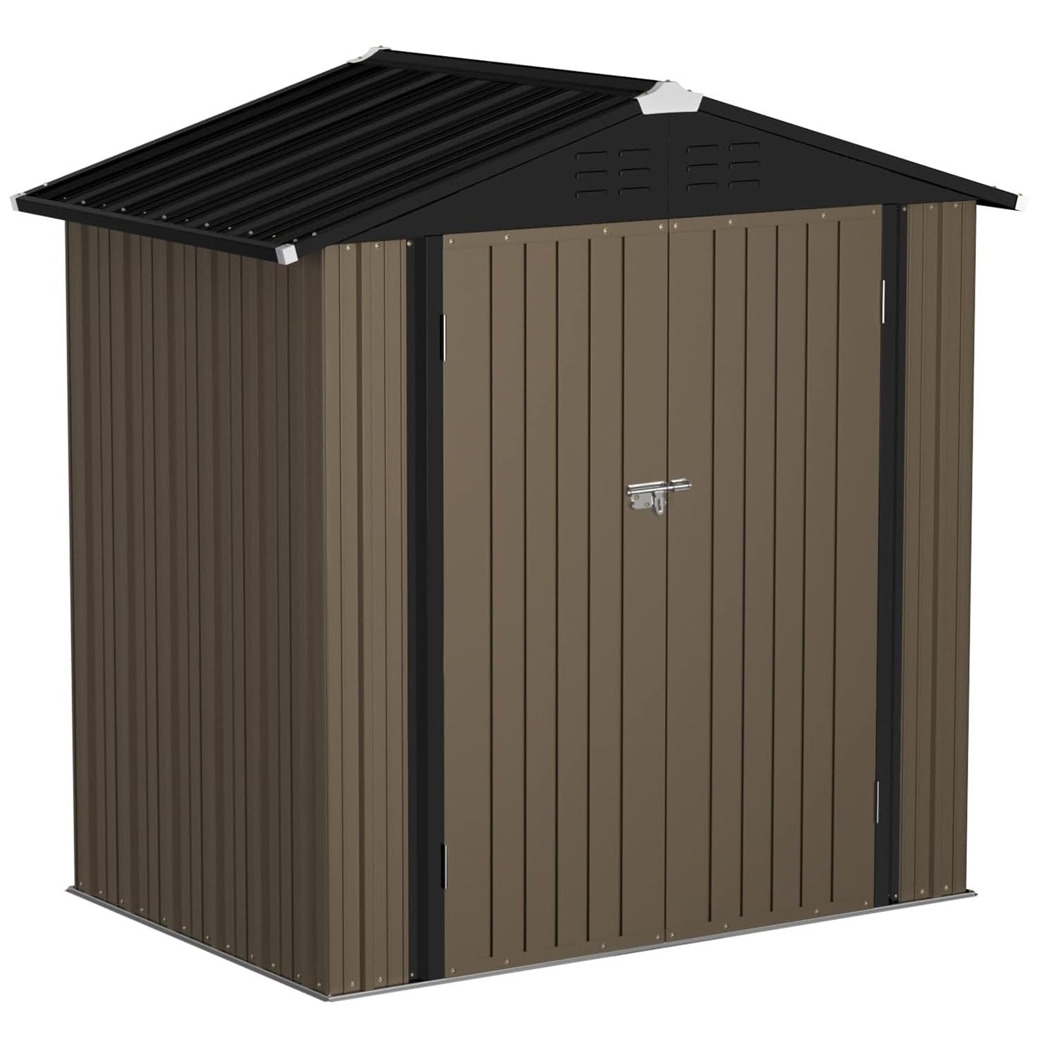 Metal Outdoor Storage Shed 6x4 - đánh giá và giá Garden Tools