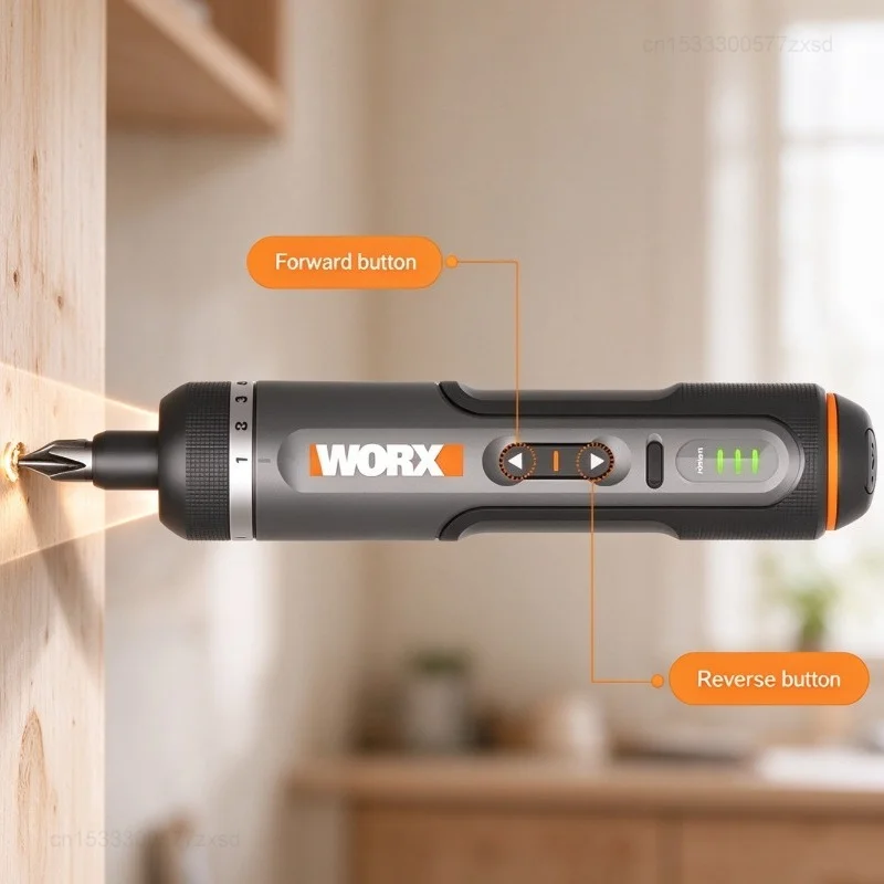 Worx 4V Electrical Screwdriver - đánh giá và giá Electric Screwdriver Rechargeable Usb