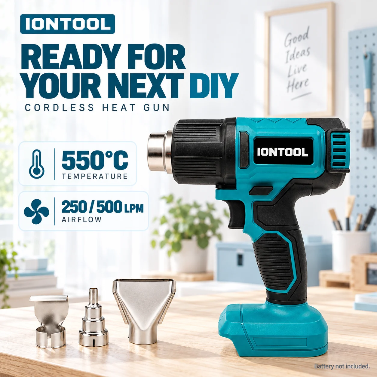 IONTOOL Cordless Heat Gun for  - đánh giá và giá Cordless Heat Gun For Shrink Tubing